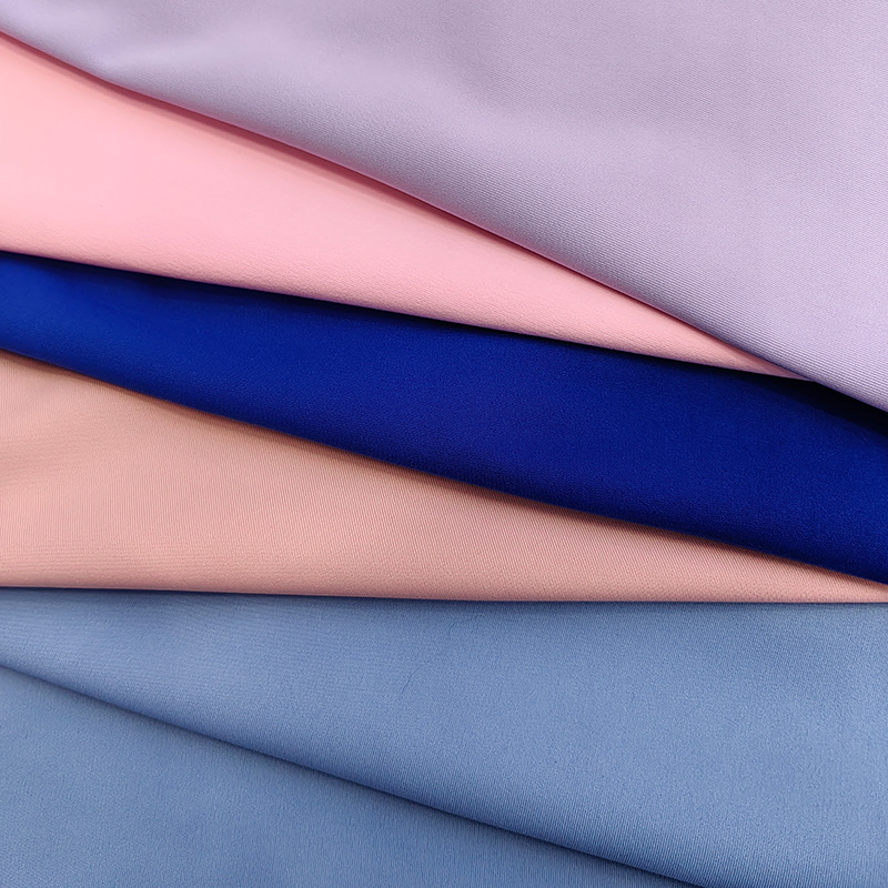 190g锦纶双面锦氨高弹鲨鱼皮瑜伽服高尔夫网球服运动裙面料产品图