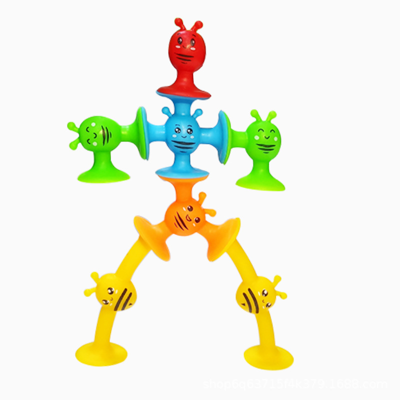 Animal doll suction cups, Sticky Fun educational morning suction fun toys Specification image