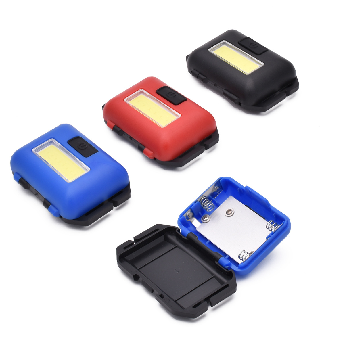 Mini COB three-section No. 7 Pool Headlamp Plastic night cycling and night fishing headlamp outdoor headlamp Application Scenario