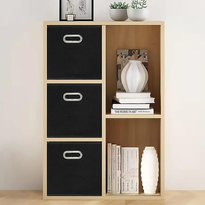 Caja de almacenamiento plegable home storage artifacts armario cajón tipo caja de almacenamiento caja sin tapa Specification image