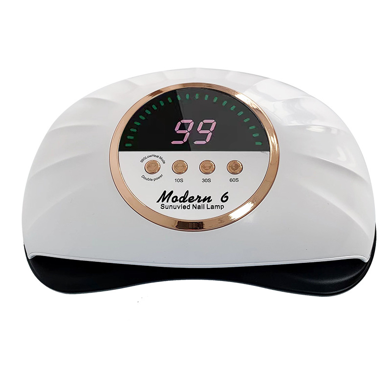 Large-space nail art lamp can quickly dry your hands without blackening them. 268W high-power, 69 lamp beads, automatic sensing light therapy lamp Item Picture
