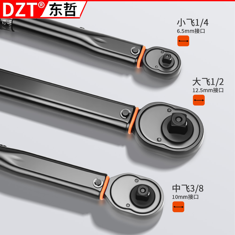 High-precision preset torque wrench with adjustable torque, inner and outer hexagonal spark plugs for auto repair, motorcycles and bicycles Application Scenario