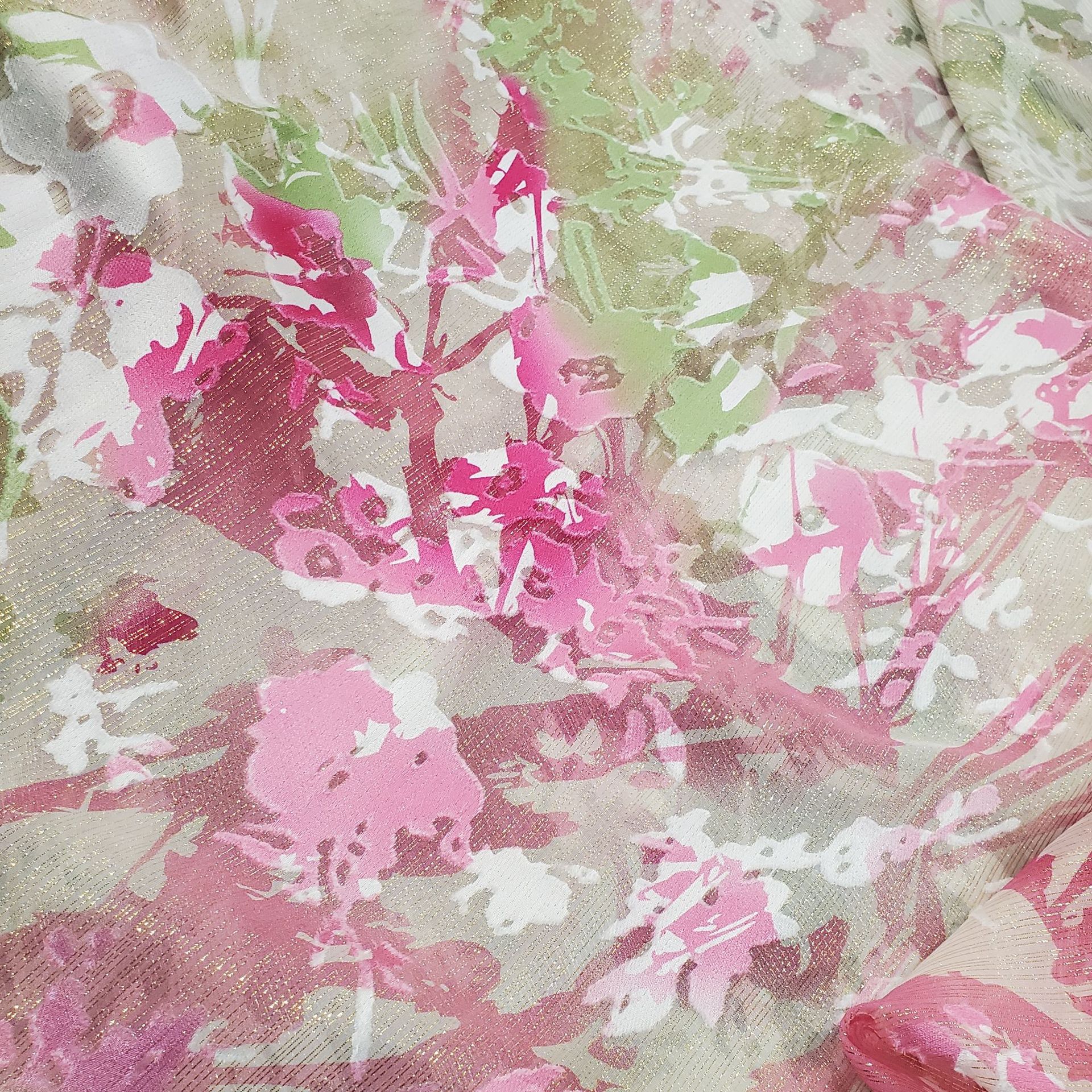 Colorful printed fabric, African pure cotton floral print fabric, memory fabric printed fabric Item Picture