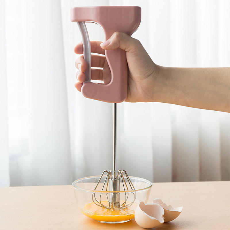 手持小型半自动按压式打蛋器面粉奶油搅拌器厨房家用烘焙小工具