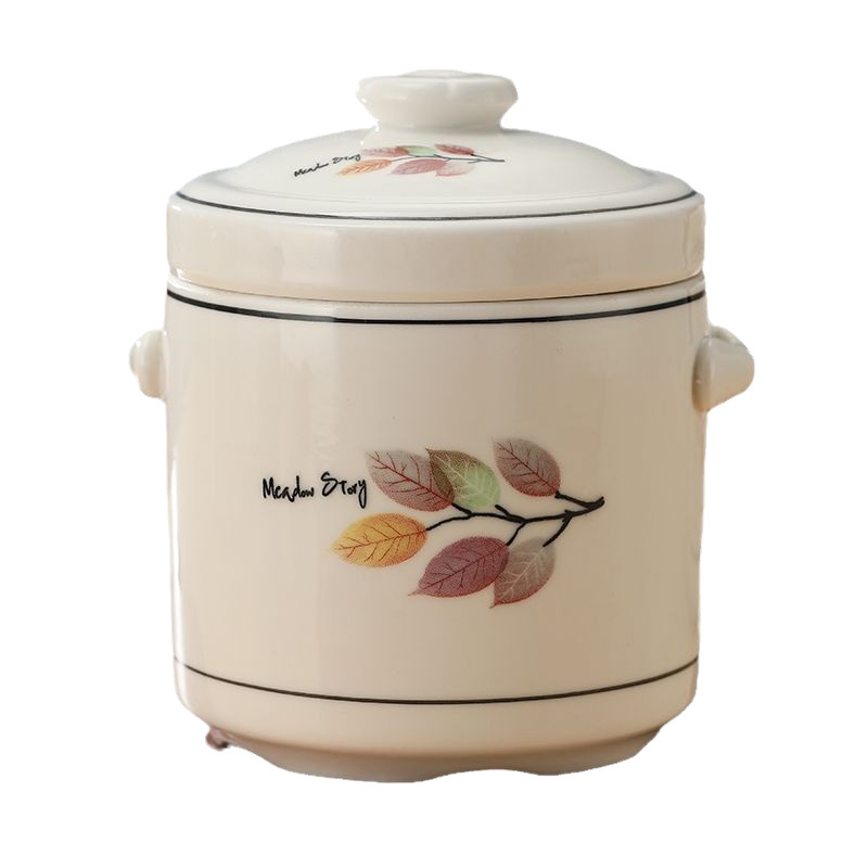 Large-capacity dedicated single-person soup pot with lid, double-ear household soup pot, double-lid kitchen commercial soup pot Item Picture