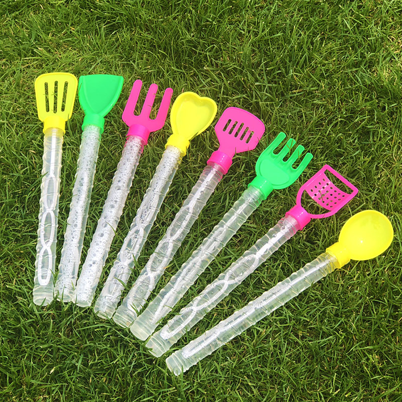 Concentrated liquid beach bubble sticks, outdoor eco-friendly 27cm bubble-blowing small toys, bubble water manufacturer wholesale details Picture