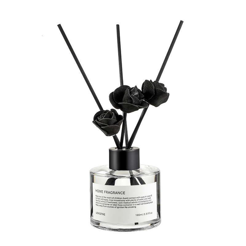 Black and white minimalist style, high-end, flameless aromatherapy, long-lasting indoor bedroom room perfume, bathroom fragrance Item Picture
