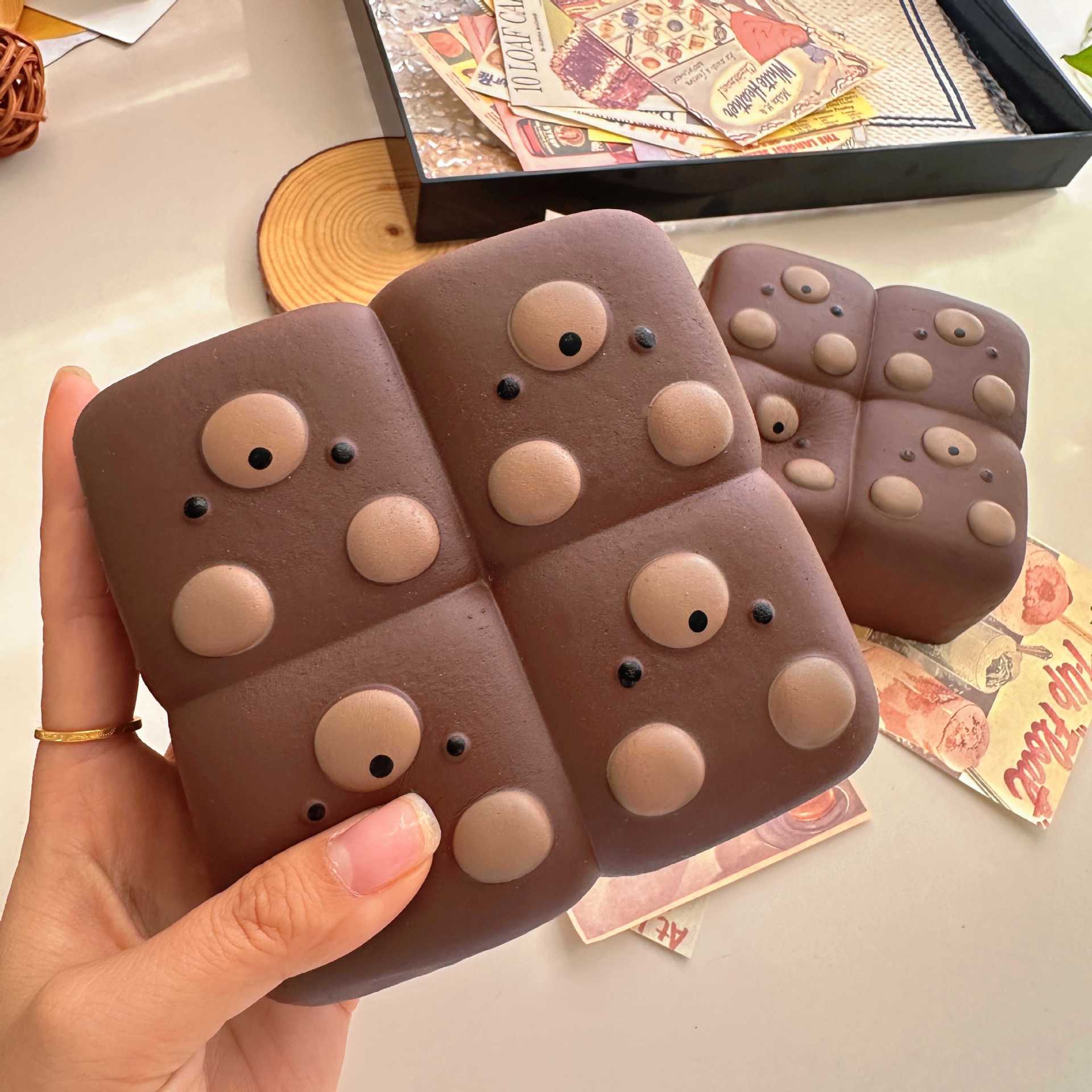 squishy食物减压慢回弹玩具蛋糕吐司面包肌无力吸手指捏捏解压