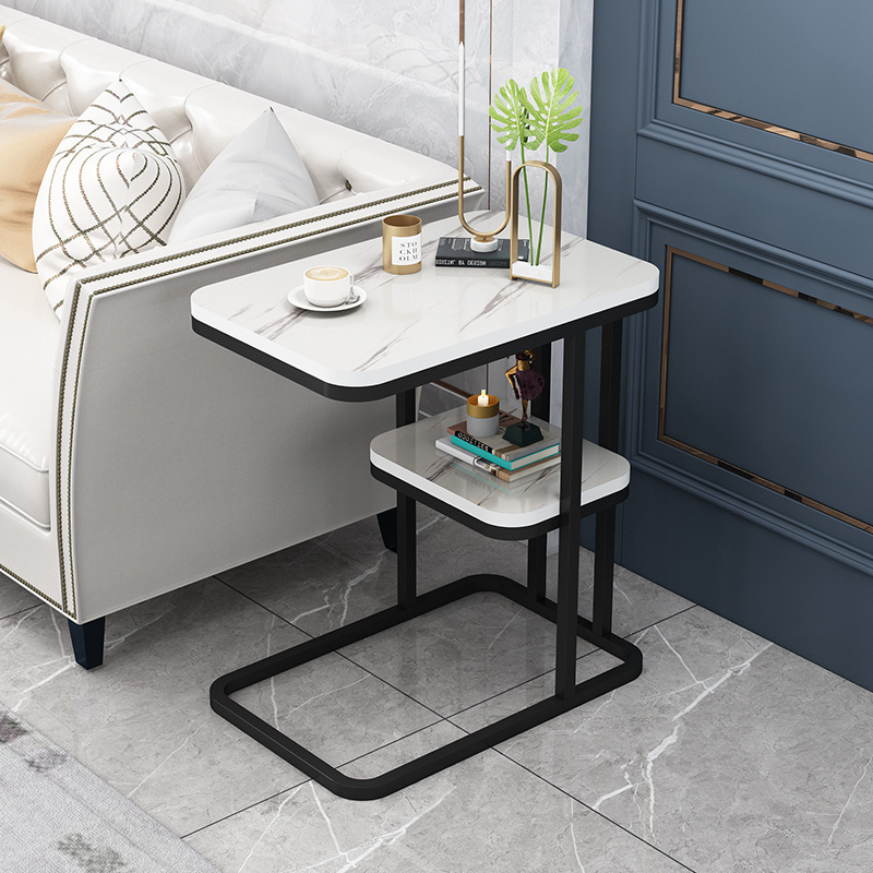 Estilo moderno y minimalista mesa lateral mesa de centro mesa de centro pequeña mesa de centro plegable mesa auxiliar de cama details Picture