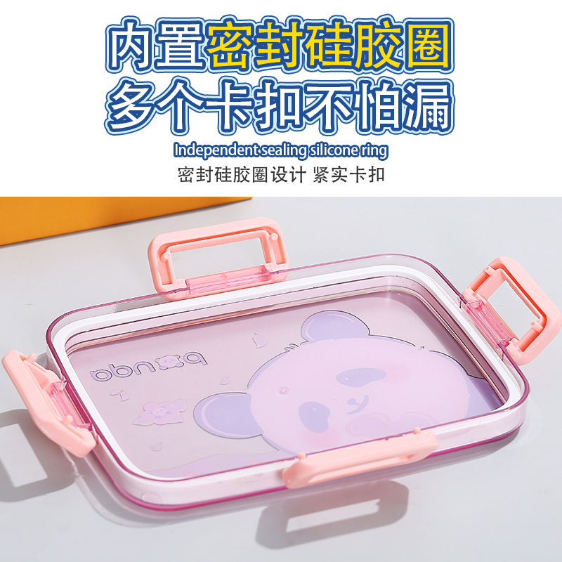 保鲜盒/不锈钢餐具五金/不锈钢餐具/饭盒/分格保鲜盒细节图
