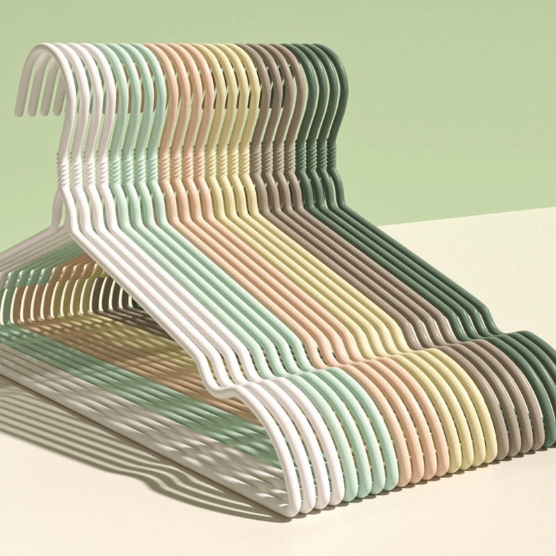 衣架家用挂衣无痕防滑肩角晾晒衣挂不起包加粗加厚衣服挂架衣撑子细节图