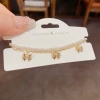 A fresh, fashionable, gentle and versatile double-layer chain pearl bow bracelet, a French light luxury and high-end jewelry accessory Application Scenario