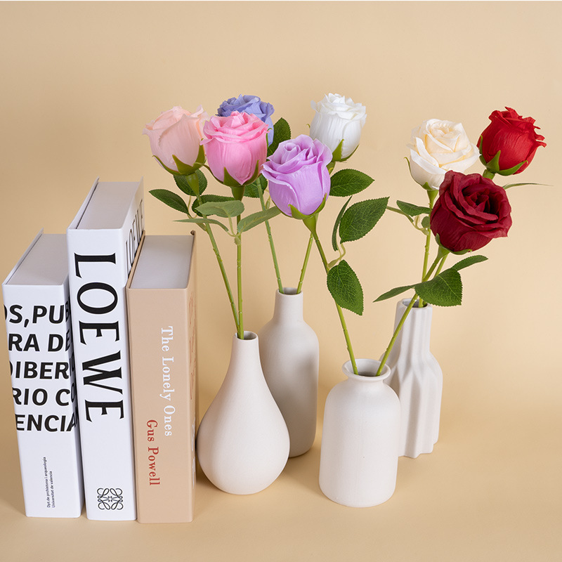 Cross-border best-selling artificial flower bricks, stones, roses, home and hotel flower arrangements, decorative items, wedding flowers, artificial flower props Specification image
