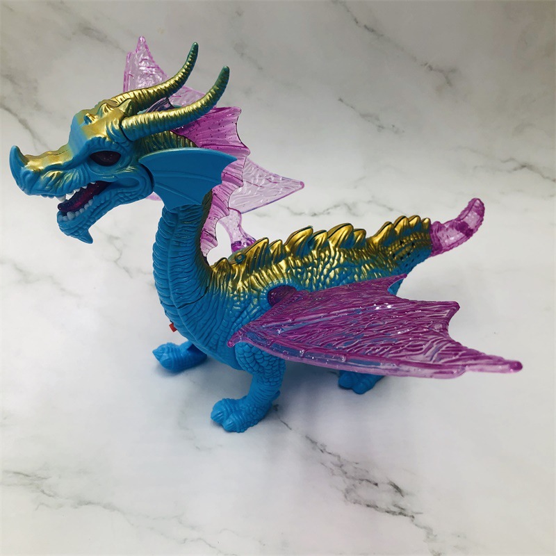 Wholesale of rope Dragon Electric music Universal Dragon Luminous Music Electric Dinosaur children's educational toys Specification image
