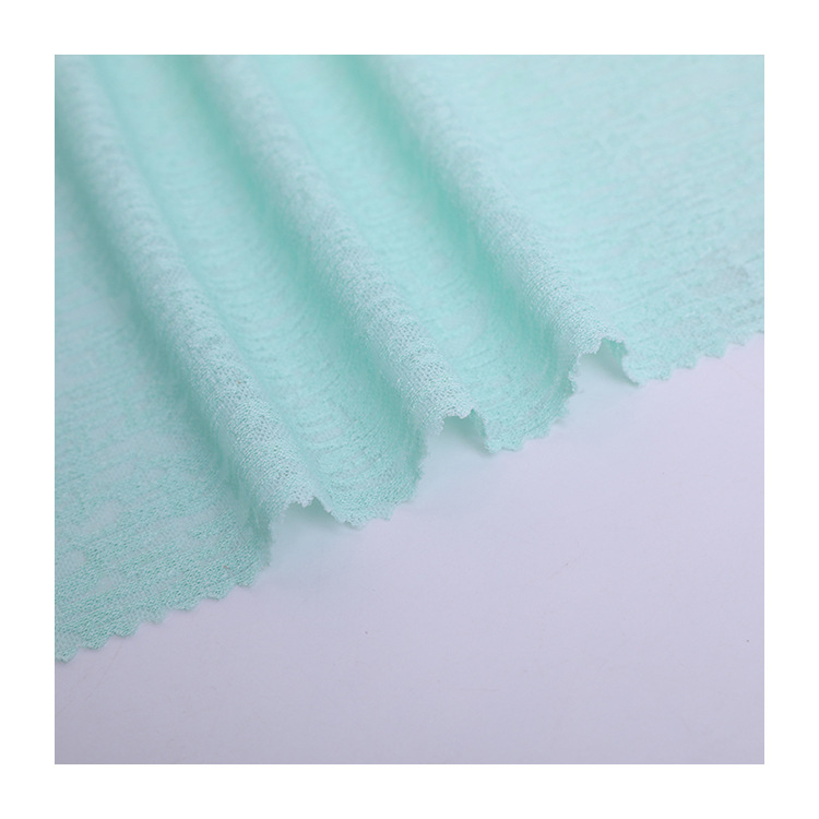 120g Doris full polyester knitted jacquard fabric sun protection clothing, mosquito repellent pants, women's dress jacquard fabric in stock Application Scenario