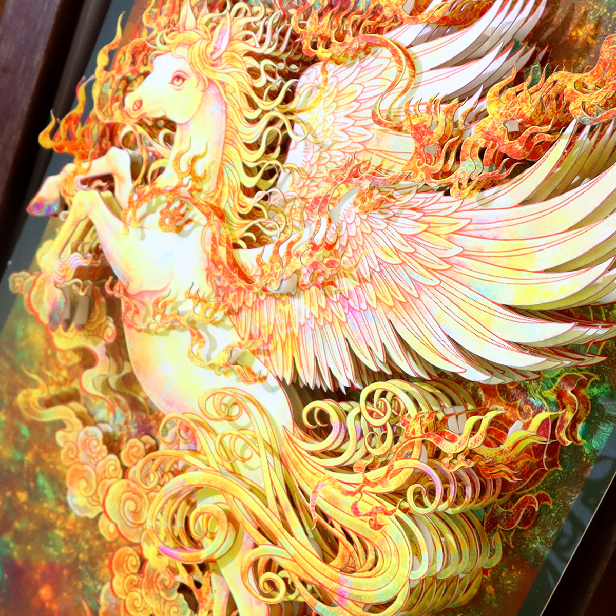 纸质工艺品实物图