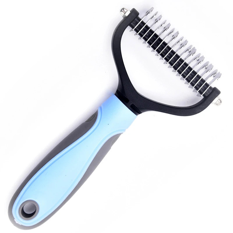 Cross-border pet knot comb, cat and dog hair removal comb, hair removal comb, dog comb, cat comb, pet comb Item Picture