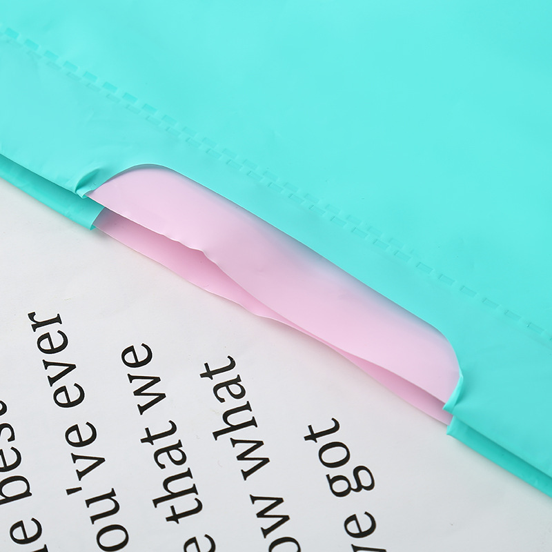 Plastic drawstrap EVA frosted packaging bags for clothing handbags, creative shopping cosmetic gift bags are available upon request Item Picture