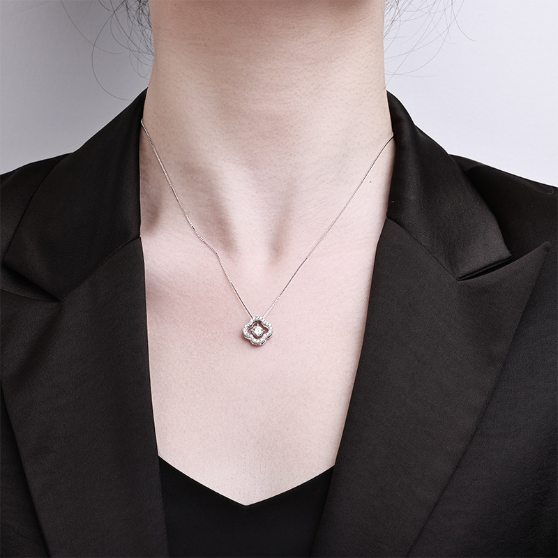 吊坠/银饰配件/磁力戒指/银饰/天然翡翠吊坠细节图