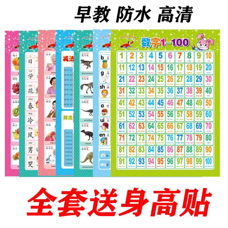 儿童挂卡识字/婴儿有声挂图/儿童立体书/星星头圈圈/我的世界产品图