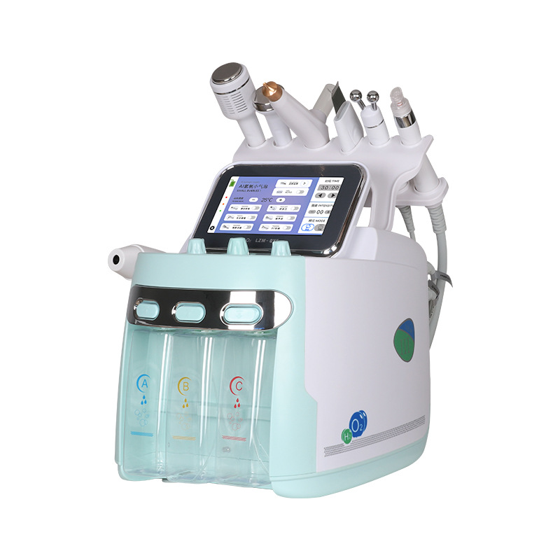 shanilak 5th Generation hydrogen-Oxygen Small Bubble Cleaning Blackhead Facial Oxygen Injection intelligent skin detection and Analysis Specialized Manufacturer for beauty salons Item Picture