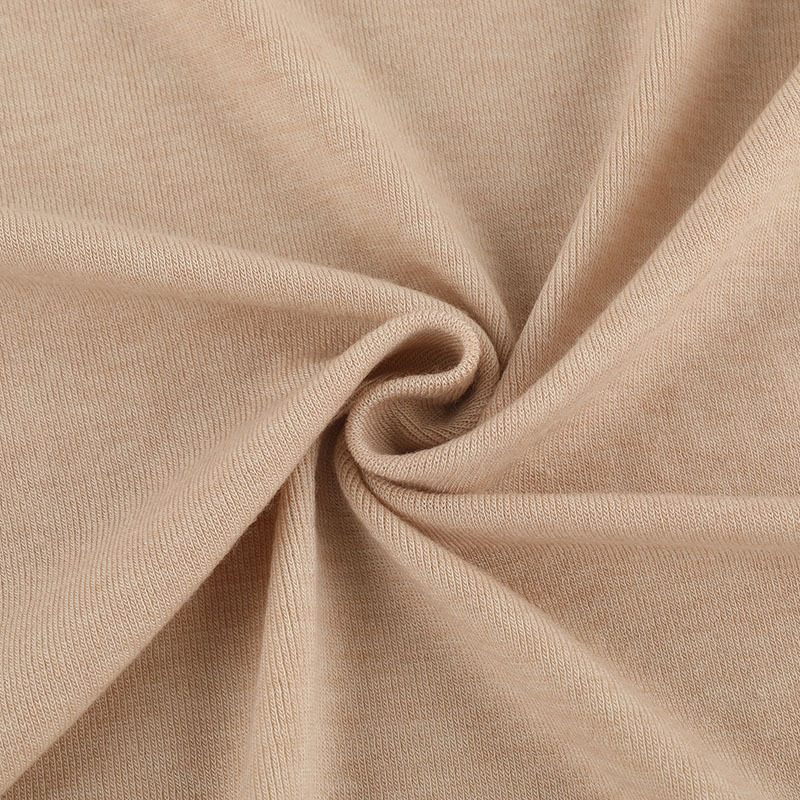 40s天丝羊毛莱赛尔T恤面料220g春秋弹力打底衫时装T恤针织布料产品图