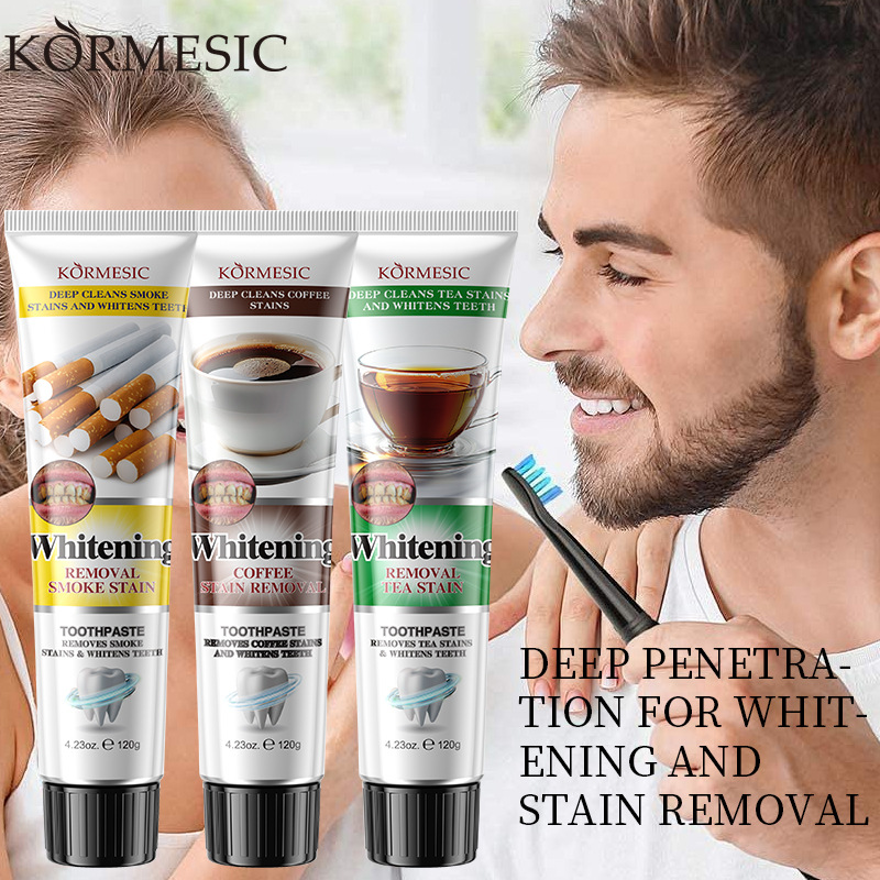 KORMESIC all-English oral care Teeth Clear Breath toothpaste toothpaste Oral cleansing Specification image