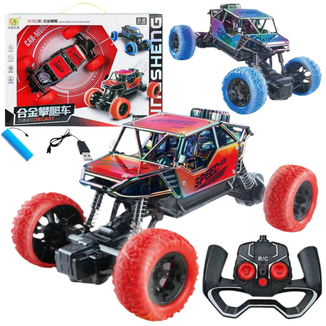 四通道合金遥控攀爬越野特技车935-163男孩辅导班招生儿童玩具