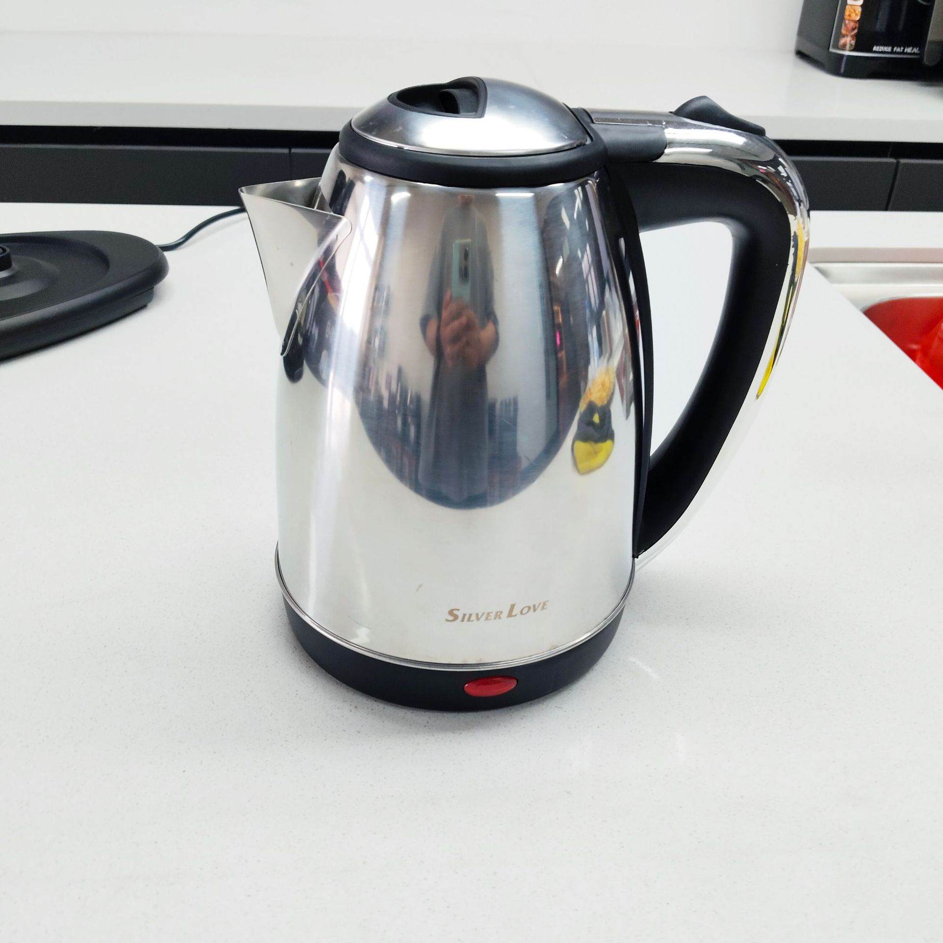 外贸出口家用玻璃电热水壶高硼玻璃透明自动断电2.0L子母电茶壶Z209产品图