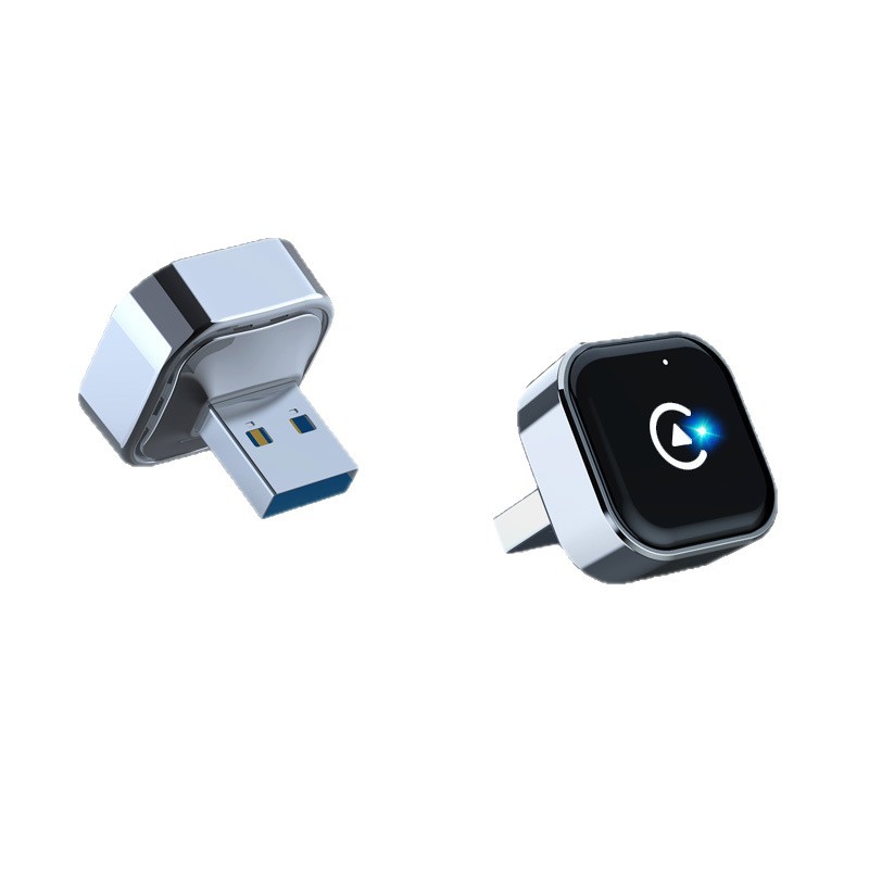 Cross-border bestseller Wireless carplay box Android auto in-car interconnection screen Projection 2-in-1 adapter module Item Picture