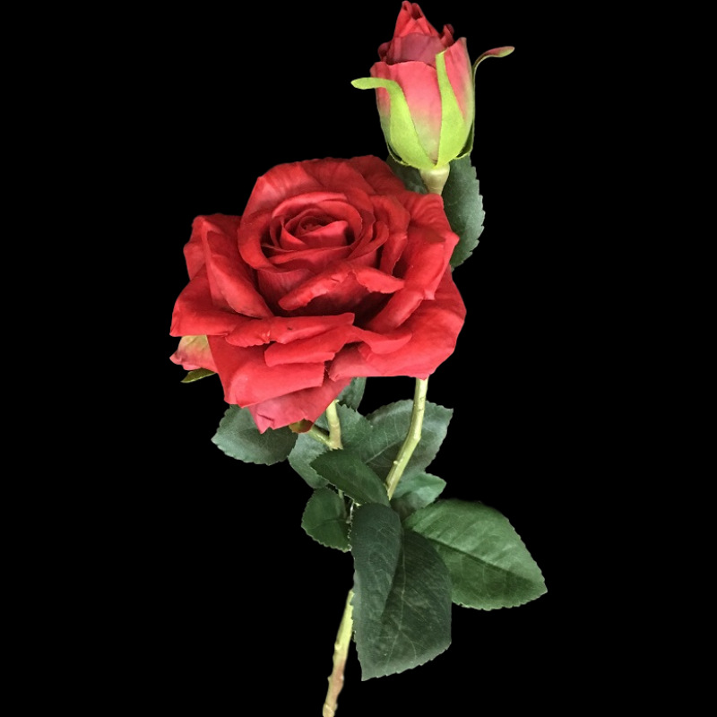 仿真玫瑰实物图