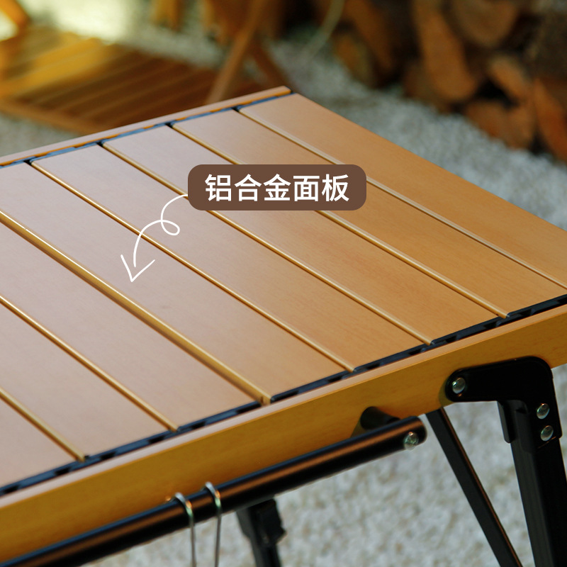 野营折叠桌椅实物图