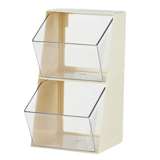 Tea bag storage box, transparent desktop for office tea room, storage and organization rack, capsule coffee instant home Item Picture