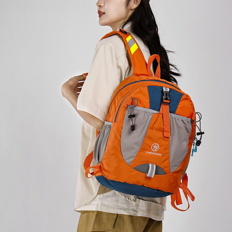 Outdoor hiking backpack, lightweight mountaineering bag, ins style, niche design, functional men's sports backpack, cycling bag for women