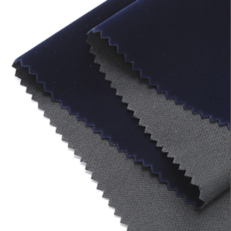 定制中短绒针织底植绒布手袋束口袋包装袋绒布酒袋背景布布料