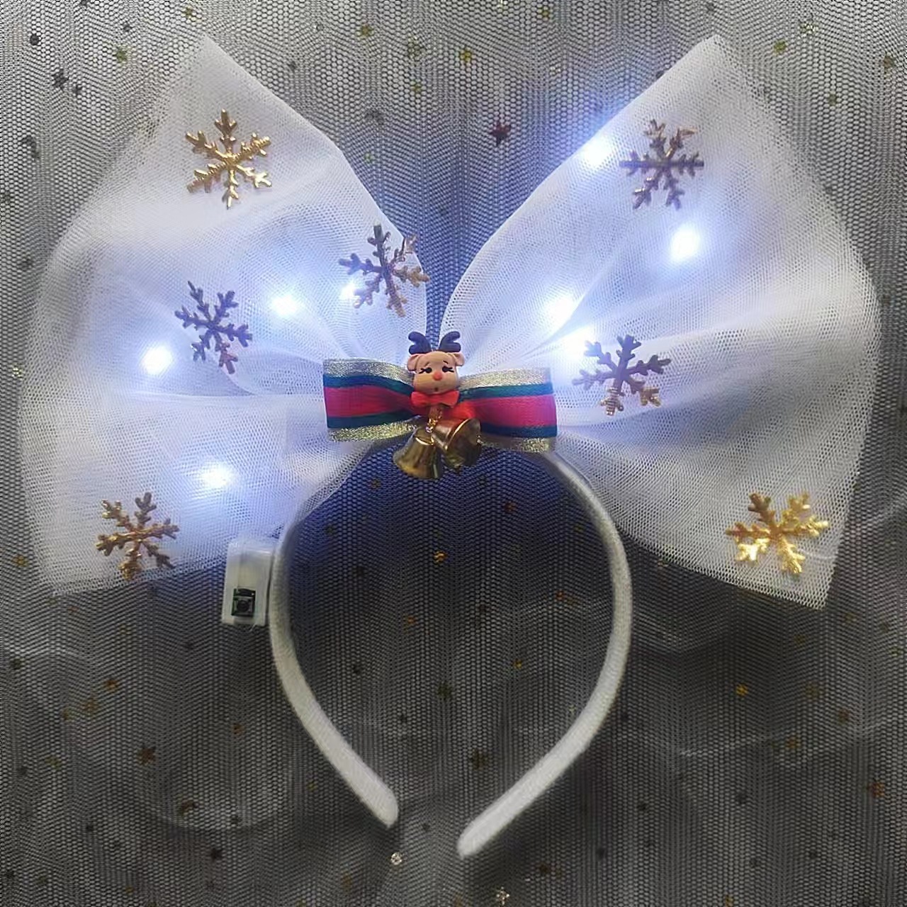 发光头箍实物图