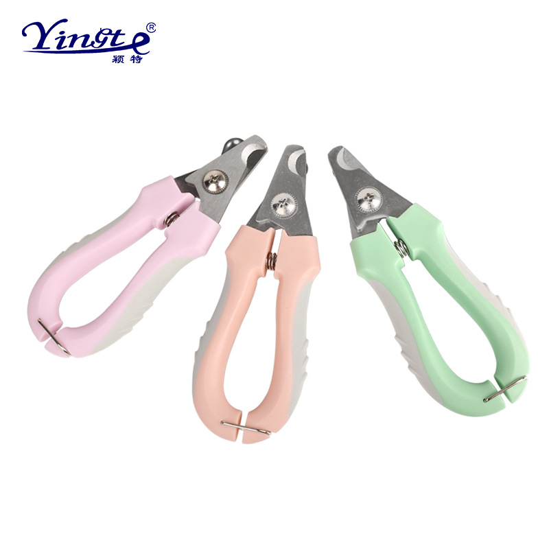 宠物指甲剪狗狗指甲钳猫咪指甲剪宠物清洁用品猫指甲刀便携设计白底实物图