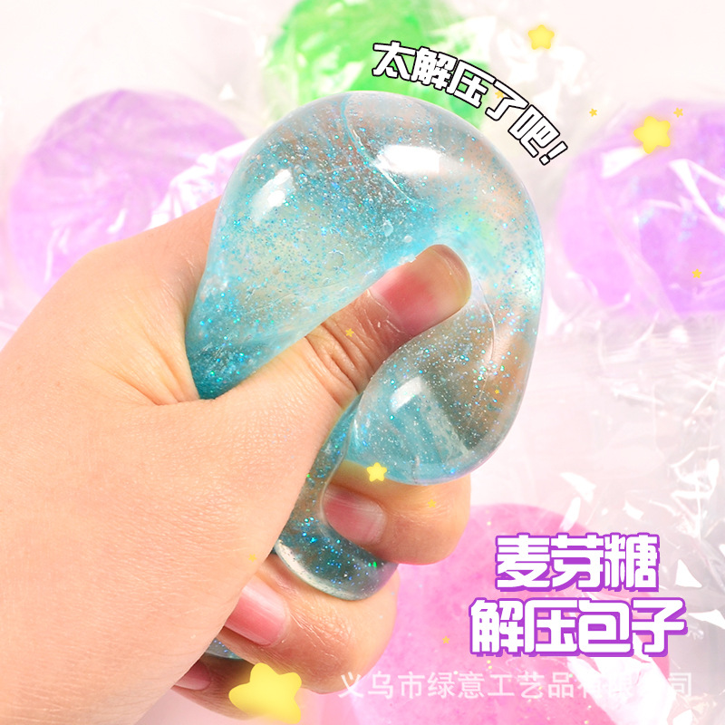 尖叫鸡/软料粘动物/捏捏乐/创意潮流玩具/鞭炮自爆手雷细节图