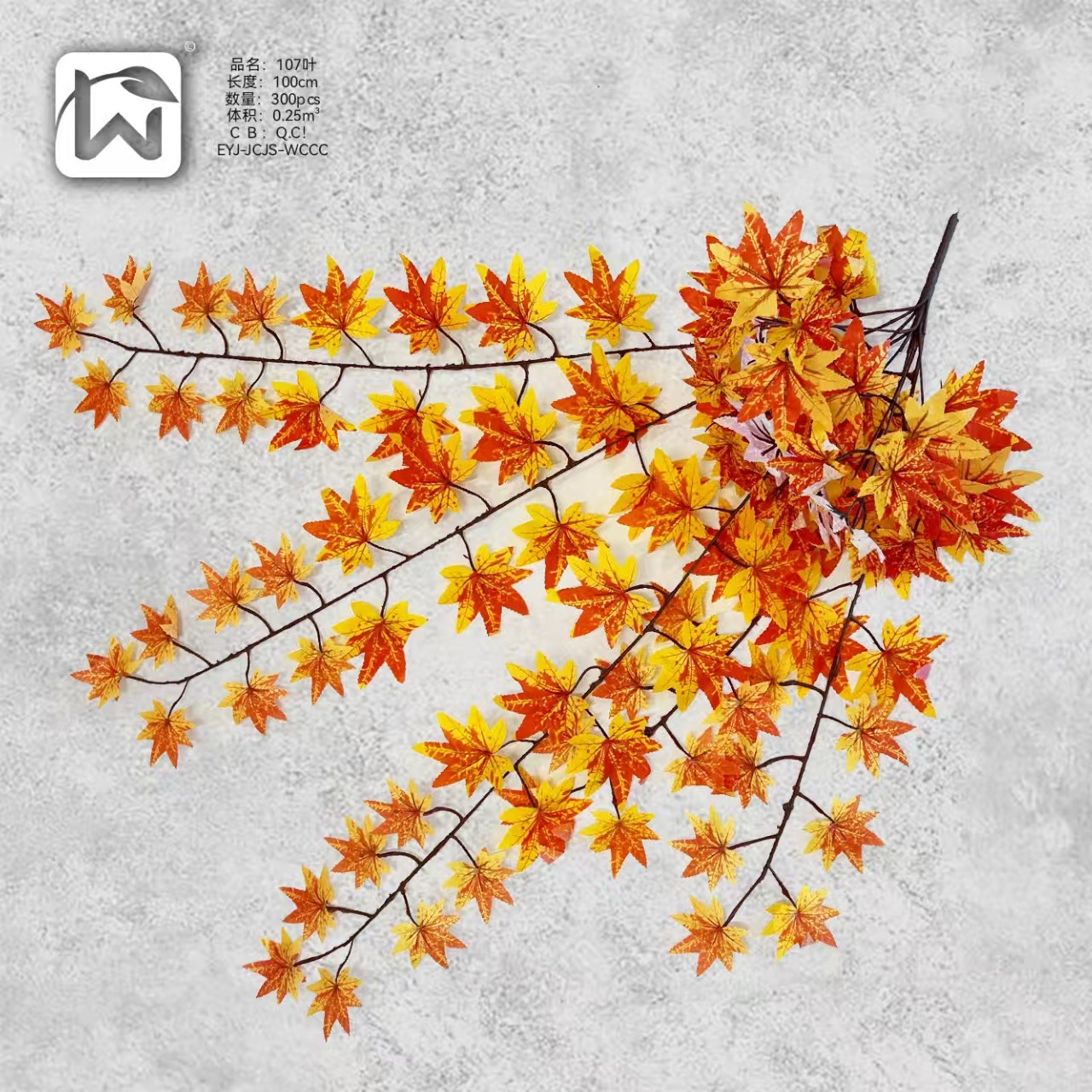 Wholesale of artificial plants, such as Persian leaf plants, wall hangings, ceiling decorations, branches, large-leaf green plants, and fern leaves for landscaping Specification image