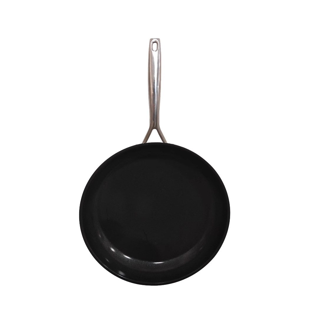 Stainless steel frying pan, egg, steak, pancake frying pan, household non-stick pan with health coating, wok Application Scenario