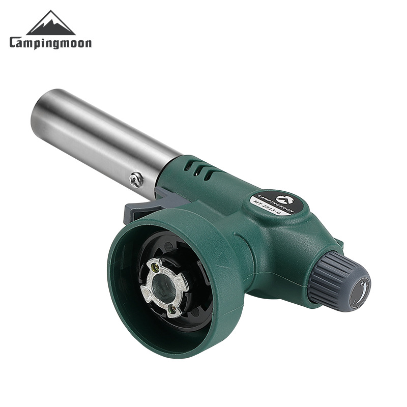 Koman MT-2913 Camping charcoal Outdoor Barbecue and Baking Inverted igniter Portable card-type spray gun Item Picture