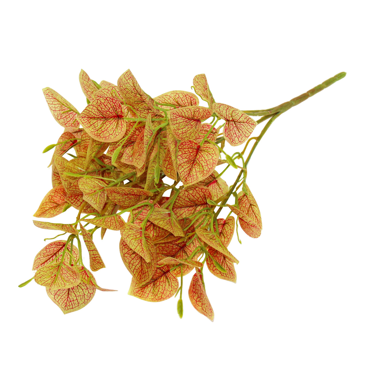 Artificial green plants, Perilla leaves, indoor multi-room desktop decoration, window display, outdoor garden landscaping, artificial bean leaves Item Picture