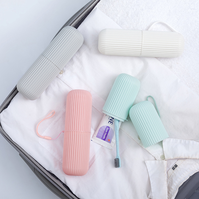 Toothbrush cup set, European-style couple family creative packaging, travel girl heart, toothpaste tube bottle, toothpaste cup, travel details Picture
