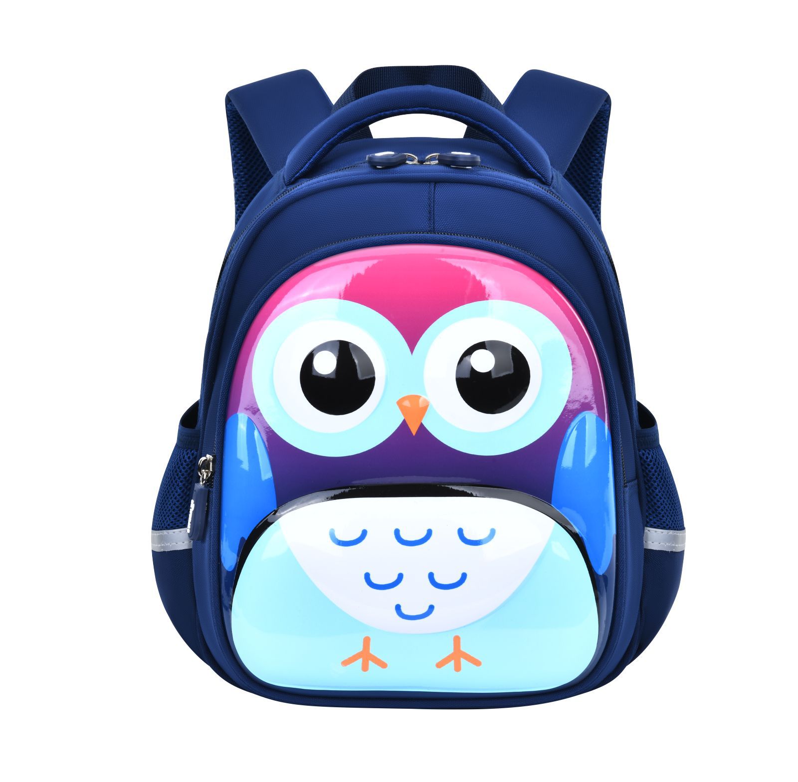 Big tail cat children's schoolbag for boys, small schoolbag for girls, 3 to 5 years old, cute cartoon owl baby backpack Specification image