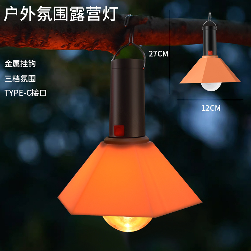مصابيح خييم في الهواء الطلق جديدة عبر الحدود من طراز LED LED Specification image