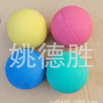Factory direct sales of rubber foam balls of various colors, 4.0cm elastic ball patting ball ball accessories Specification image