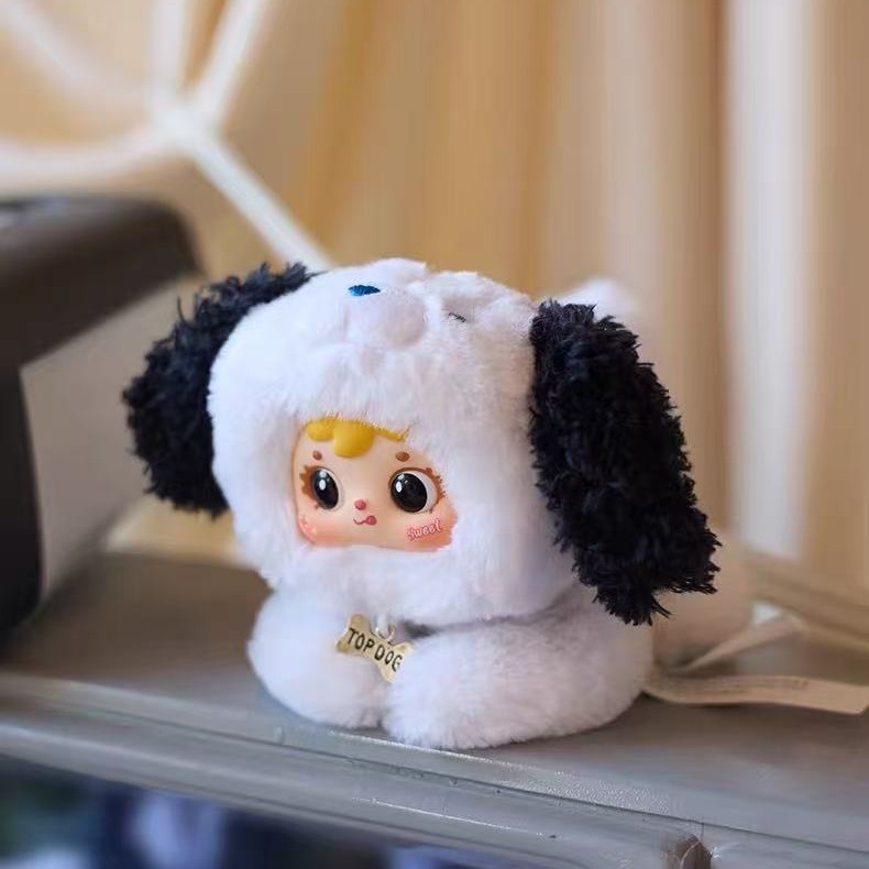 The cross-border best-selling blind box "Little MAO Samuel" is a plush blind box doll with a cute pendant Application Scenario