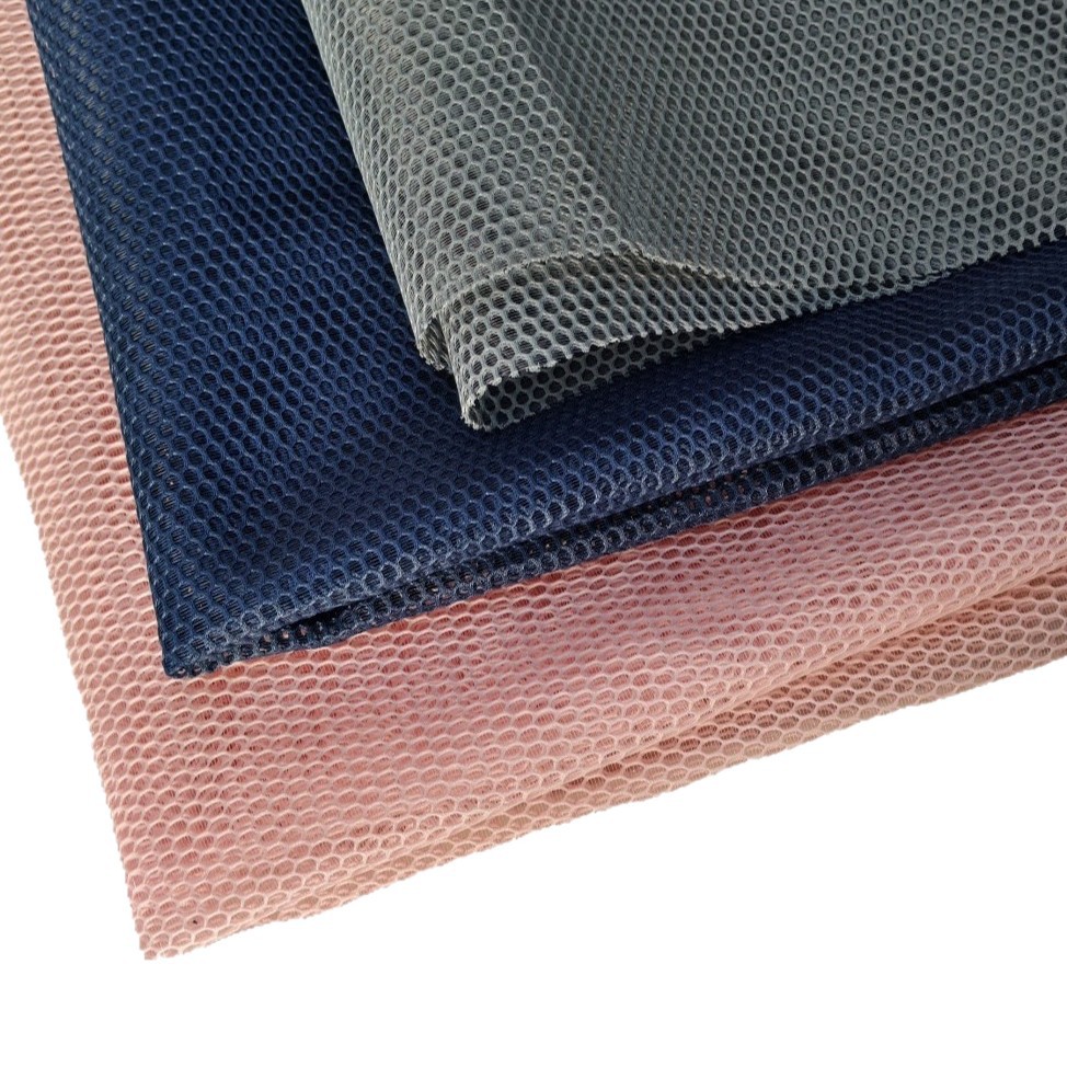 Polyester mesh fabric, mesh fabric with wire mesh, luggage, backpacks, handbags, toiletries, storage bags, fabric, accessories, Daye luggage materials Item Picture