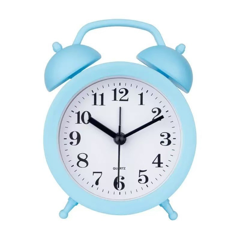 Dormitorio reloj reloj de estilo antiguo reloj electrónico alarma de alarma de estudiante despertarse de la cama sonido artefito enorme herradura reloj plástico Item Picture