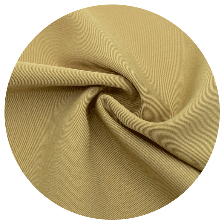 涤纶斜纹弹力风衣布料300D弹力华达斜时尚外套裤子面料